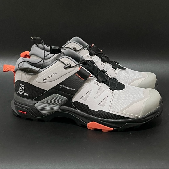 Salomon Womens X Ultra 4 GTX 416231 Alloy Hiking Shoes Sneakers US Size 7.5 - Picture 7 of 14